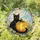 Black Cat and Glowing Pumpkin for Halloween Home Decor, Cozy Spooky Gift for Cat Lovers Stained Glass Suncatcher - 1
