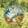 Cute Ghosts and Pumpkins for Halloween Cheer, Cozy Seasonal Home Decor Gift Idea Stained Glass Suncatcher - 1