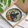 Black Cat Witch Hat and Pumpkins for Halloween Porch and Autumn Home Decor Lovers Stained Glass Suncatcher - 4