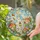 Ghost Mushroom Autumn Decor For Cottagecore Halloween Lovers, Cozy Homes And Gardens Stained Glass Suncatcher - 2