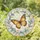 Spring Monarch Butterfly Motif for Mother's Day and Grandma's Birthday Gift Stained Glass Suncatcher - 1