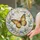 Spring Monarch Butterfly Motif for Mother's Day and Grandma's Birthday Gift Stained Glass Suncatcher - 2