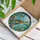 Three Sea Turtles Reef Scene for Coastal Home Decor and Ocean Lover Gift Giving Stained Glass Suncatcher - 4