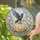 Stylized Crow on Pumpkin Artwork for Halloween Celebration and Fall Seasonal Decor Stained Glass Suncatcher - 2