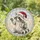 Festive Raccoon in Santa Hat for Seasonal Christmas Cozy Home Living Room Decor Stained Glass Suncatcher - 1