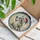 Festive Raccoon in Santa Hat for Seasonal Christmas Cozy Home Living Room Decor Stained Glass Suncatcher - 4