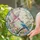 Blue and Pink Love Birds for Spring Housewarming Gift and Cottage Garden Home Decor Stained Glass Suncatcher - 2