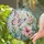 Pink Butterfly and Blush Flowers for Cottage Garden Decor and Nature Lovers at Home Stained Glass Suncatcher - 2