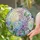 Purple Blue Hydrangea Blooms for Cottage Garden Decor and Mother's Day Gift Idea Stained Glass Suncatcher - 2