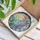 Purple Blue Hydrangea Blooms for Cottage Garden Decor and Mother's Day Gift Idea Stained Glass Suncatcher - 4