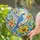 Mountain Bluebird Garden Accent for Housewarming Gifts and Nature-Loving Home Decor Style Stained Glass Suncatcher - 2