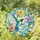 Pink Blue Hummingbird Floral Gift For Mom, Grandma Garden Decor For Bird Lovers Stained Glass Suncatcher - 1