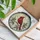 Red Cardinal Bird Nature Symbol for Peaceful Garden and Home Window Display Stained Glass Suncatcher - 4