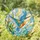 Blue Orange Kingfisher for Sunlit Garden Decor and Thoughtful Gifts for Mom Grandma Stained Glass Suncatcher - 1