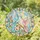 Blue and Pink Love Birds for Romantic Anniversary Home Decor and Mother’s Day Gift Stained Glass Suncatcher - 1
