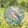 Chaffinch Bird in Bloom for Cottage Garden Gifts and Nature Lover Home Decor Accent Stained Glass Suncatcher - 1