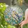 Chaffinch Bird in Bloom for Cottage Garden Gifts and Nature Lover Home Decor Accent Stained Glass Suncatcher - 2