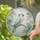Vibrant Tropical Parrot Stained Glass Circle Design for Bright Window Decor and Dad Gift Stained Glass Suncatcher - 2