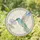 Hummingbird in Stained Glass Circle Nature Inspired Window Decor for Home Stained Glass Suncatcher - 1