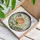 Ivory and Coral Rose Floral Keepsake for Romantic Home Decor and Anniversary Gifting Stained Glass Suncatcher - 4