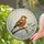Chaffinch Bird Garden Nature Decor Ornament Mother's Day Gift Stained Glass Suncatcher - 2