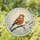 Chaffinch Bird Garden Nature Decor Ornament Mother's Day Gift Stained Glass Suncatcher - 1