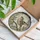 Chaffinch Bird in Luminous Circular Leaded Glass Nature Composition for Garden Spaces Stained Glass Suncatcher - 4