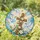 Cross and Wildflower Christian Gift for Encouragement, Daily Faith, Women and Family Stained Glass Suncatcher - 1