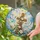 Cross and Wildflower Christian Gift for Encouragement, Daily Faith, Women and Family Stained Glass Suncatcher - 2