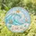 Ocean Wave Starfish Seashells Coastal Scene for Beach Home Decor Stained Glass Suncatcher - 1