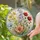 Wildflower Bouquet Mother's Day Garden Gift for Grandma and Cottage Garden Nature Lovers Stained Glass Suncatcher - 2