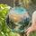 Sunset Pine Forest With Mountain Glow For Romantic Cabin Decor And Nature Lovers Stained Glass Suncatcher - 2