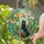 Black Cat And Succulent Garden Decor For Plant Lovers, Cozy Homes, And Gift Giving Stained Glass Suncatcher - 2