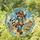 Cowboy Raccoon Western Room Decor for Kids, Nursery Style, Animal Lover Mother's Day Gift Stained Glass Suncatcher - 1