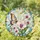 Orchid Butterfly Floral Window Accent for Garden Gifts and Nature Loving Home Decor Stained Glass Suncatcher - 1