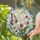 Orchid Butterfly Floral Window Accent for Garden Gifts and Nature Loving Home Decor Stained Glass Suncatcher - 2