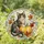 Curled Cat And Golden Pumpkin For Cozy Autumn Decor, Reading Corners, And Cat Lovers Stained Glass Suncatcher - 1