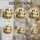 Curled Cat And Golden Pumpkin For Cozy Autumn Decor, Reading Corners, And Cat Lovers Stained Glass Suncatcher - 5