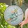 Enchanting Witch on Broomstick Soaring for Magical Halloween Seasonal Decor Stained Glass Suncatcher - 2