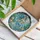 Mermaid Ocean Portrait for Coastal Home Decor, Beach House Styling, and Sea Lovers Stained Glass Suncatcher - 4