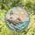 Coastal Lighthouse at Ocean Sunset with Seagulls and Flowers for Window Display Stained Glass Suncatcher - 1