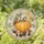 Autumn Owl Pumpkin Harvest Scene for Cozy Rustic Home Decor Stained Glass Suncatcher - 1
