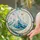 Moonlit Mountain Crescent Scene for Fantasy Reader Nooks and Book Lover Gift Giving Stained Glass Suncatcher - 2