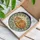 Peaceful Orange Tabby Cat in Circular Stained Glass for Feline Lover Home Accent Stained Glass Suncatcher - 4
