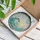 Golden Sunrise Over Rolling Ocean Waves Enhancing Serene Coastal Beach House Decor Stained Glass Suncatcher - 4