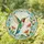 Colorful Hummingbird Garden Gift for Nature Lovers and Cheerful Botanical Home Decor Stained Glass Suncatcher - 1