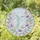 Vibrant Hummingbird Hovering Near Purple Flowers For Peaceful Nature Lover Sanctuaries Stained Glass Suncatcher - 1