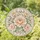 Peony Flower Circle for Mom Gifts and Mothering Sunday Botanical Decor Stained Glass Suncatcher - 1