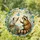 Playful Opossum and Raccoon Friendship Scene for Woodland Nature Lovers Gift Giving Stained Glass Suncatcher - 1