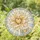 Golden Sunflower Heart Memorial Sunshine Remembrance Comfort Window Hanging Art Stained Glass Suncatcher - 1